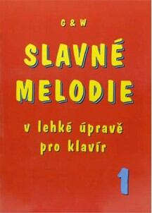 Levně Slavné melodie v lehké úpravě pro klavír 1. díl