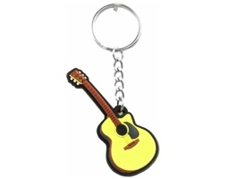 Musician Designer Music Key Chain Acoustic Guitar