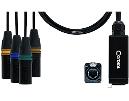 Cordial CDX 0,7 MN 3 QUAD-DMX