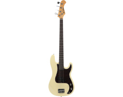 Prodipe Guitars PB80 RA Vintage White