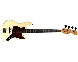 Prodipe Guitars JB80 RA Vintage White