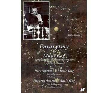 Pararytmy & Music Gag pro soupravu bicích nástrojů etudy obsahují