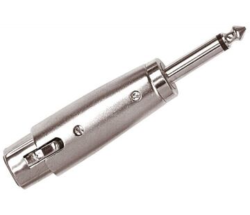 Proel AT290 redukce XLR samice - Jack 6.3 mm samec mono