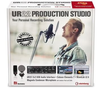 Steinberg UR22 Production Studio balík externí zvukové karty
