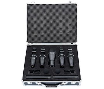 AudioDesign PA DR SET sada 7 ks mikrofonů na bicí