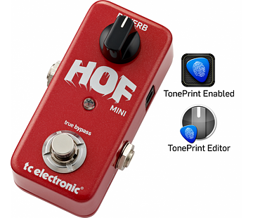 TC Electronic Hall of Fame Mini Reverb efekt pro el. kytaru