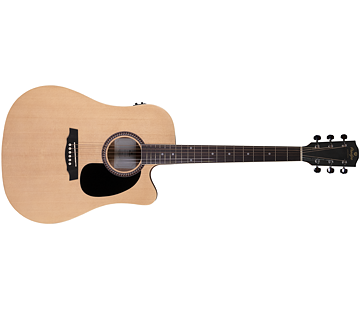 Prodipe Guitars SD25 CEQ elektroakustická kytara s výřezem